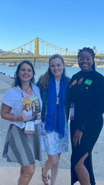 First time convention delegates at the 2023 Convention of International Chapter