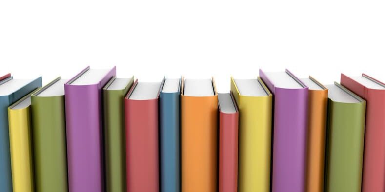Row of Books.
