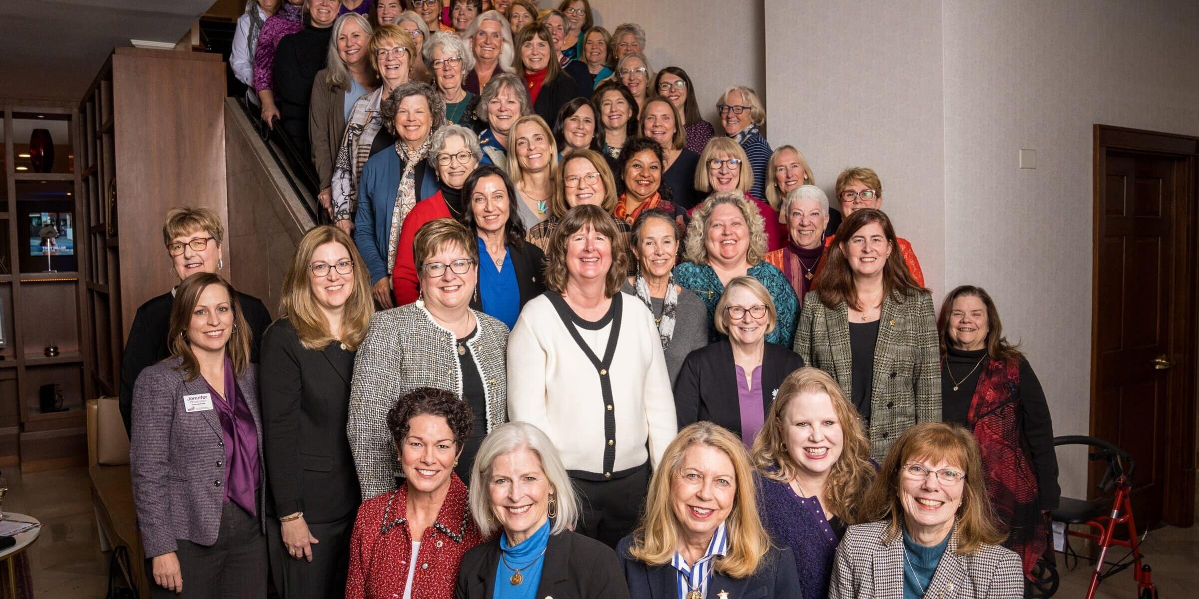 P.E.O. Leadership Team at the 2023 Leadership Team Meeting in Des Moines, Iowa
